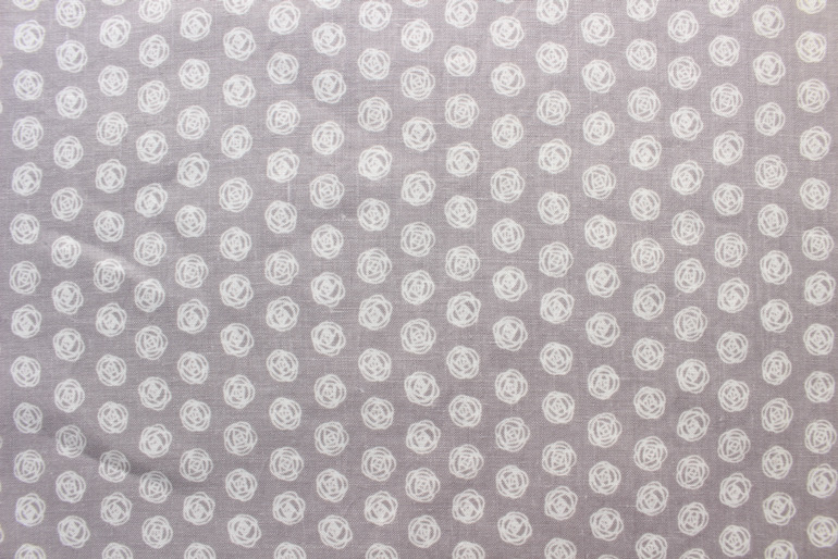 LINNETリネンプリント <br />
        ローズドット・モーブ